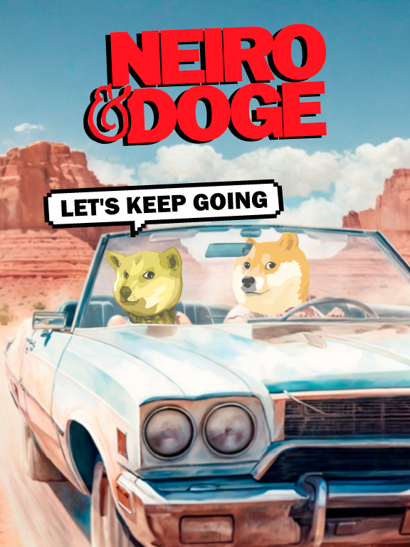 As Thelma &amp; Louise, you have to sacrifice your life for a cause. Ours is to Do Only Good Everyday.

Join <a href="/neiro/">Neiro</a>, the sister of <a href="/dogecoin/">Dogecoin</a>, in this worthy purpose.

Thanks to the support of <a href="/VitalikButerin/">vitalik.eth</a>, <a href="/justinsuntron/">H.E. Justin Sun 👨‍🚀 🌞</a>, <a href="/heyibinance/">Yi He</a>, <a href="/ownthedoge/">Own The Doge 🐶🖼</a> and many others, we keep going.