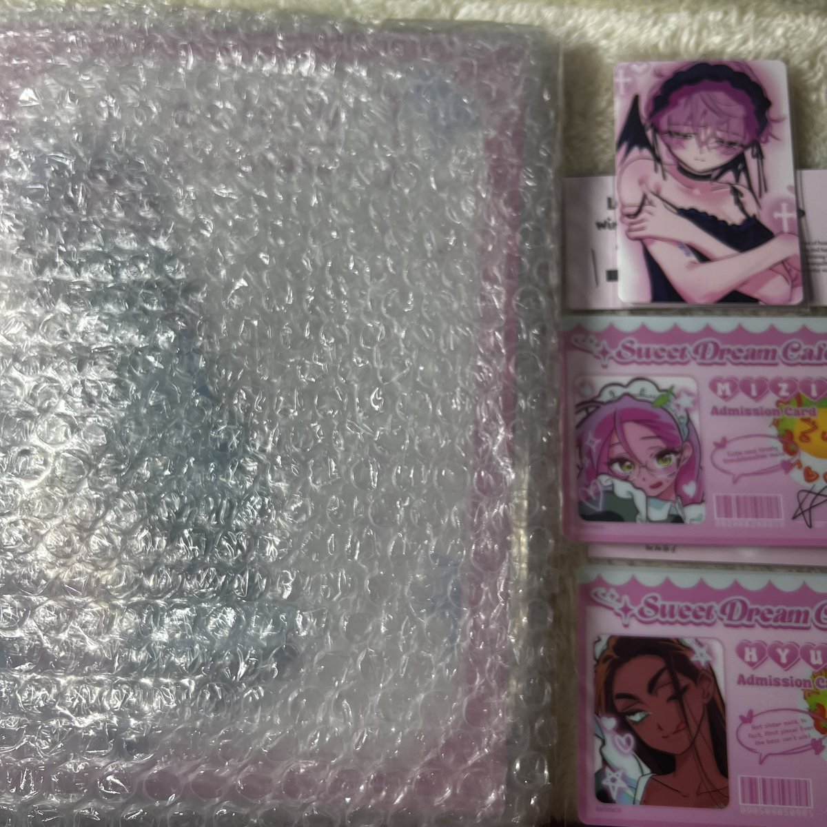 [ พร้อมส่ง #Alnst_MK ]

สแตนดี้คาเฟ่มิจี 350
การ์ด GAF 200
การ์ดคาเฟ่ มิจี + ฮยอนอา 450

ค่าส่ง 40 บาท พร้อมส่งของวันนี้

#ตลาดนัดalienstage