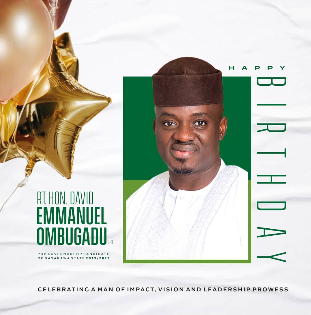 Rt. Hon. David E. Ombugadu, PhD tweet media