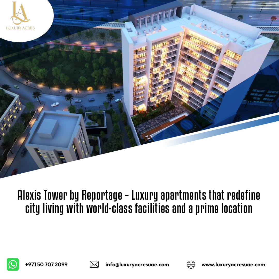 luxuryacresdxb's tweet photo. Discover Alexis Tower by Reportage – luxury apartments offering world-class facilities and a prime Dubai location. Redefine city living with elegance and comfort.
https://t.co/Bp5Y1qDwDe

#AlexisTower #LuxuryLivingDubai #CityLivingRedefined #WorldClassFacilities https://t.co/jkUOFIGpJg