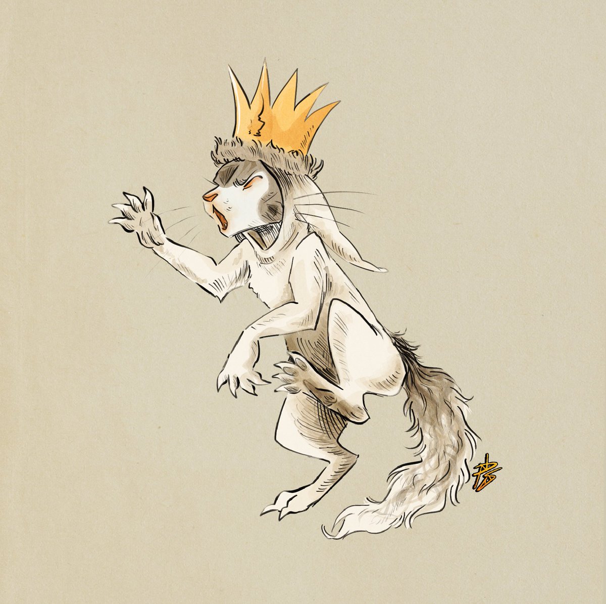 She is so Where the Wild Things Are coded