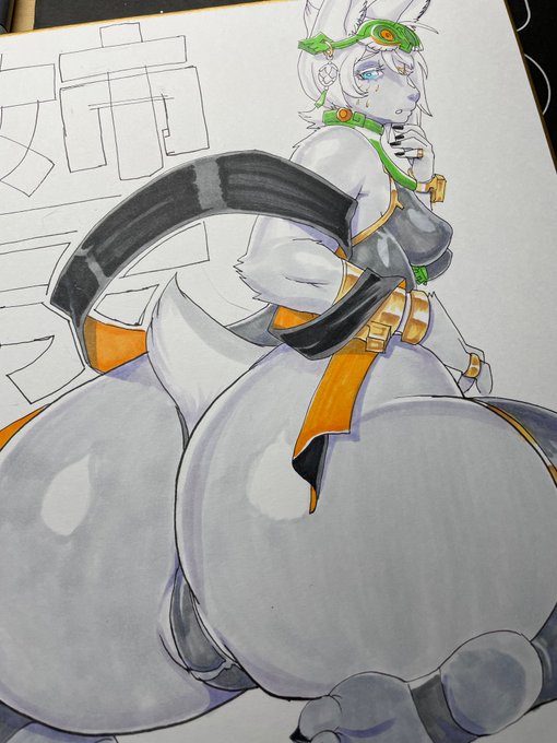 姉尻色紙できてきた 