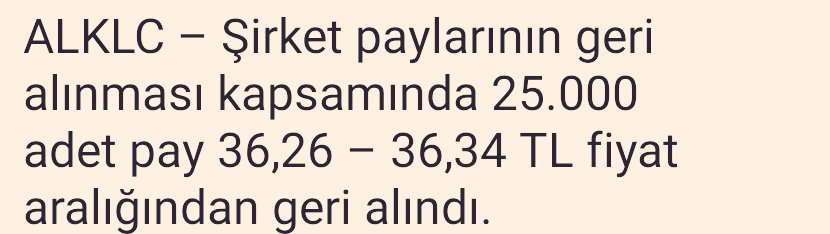 09.01.2025 tarihli hisse alım satım bildirimleri

#alklc