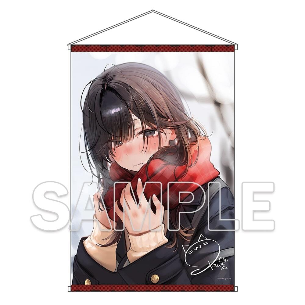 猫麦作品集 出会って得する女の子 トクジョちゃんスクラッチ アクリルボード,色紙 猫麦作品集「出会って得する女の子 トクジョちゃん」発売記念