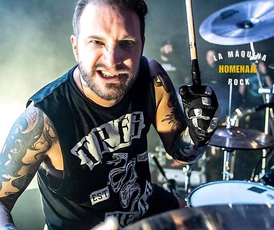 lamaquinarock's tweet photo. 🛑🔥🔥🔥RECORDANDO AL GRAN BATERO⭐ "GONZALO ESPEJO" VREDE - RAÍZ - PLAN 4🤘🤘🤘🔻🔻🔻 - #Drummer #Vrede #Raiz #Plan4 #Batero #GonzaloEspejo #Rock #Metal #LaMaquinaRock #SantaFe #drummer #Batero #Homenaje #QEPD @Plan4Oficial #EstacionRock #EstacionRock93Uno #93Uno #LMR https://t.co/ImGD5UfUna