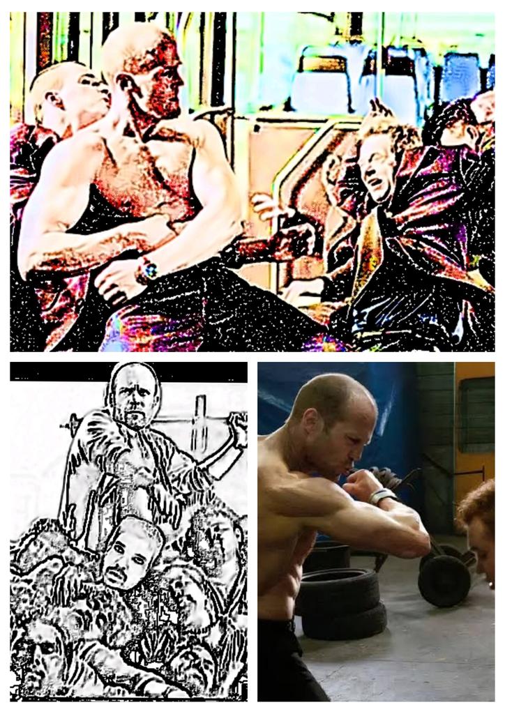 A300_utd's tweet photo. @realjstatham @AmazonMGMStudio Jason in action 🔥 (art photo) https://t.co/i6x2s8pr9B