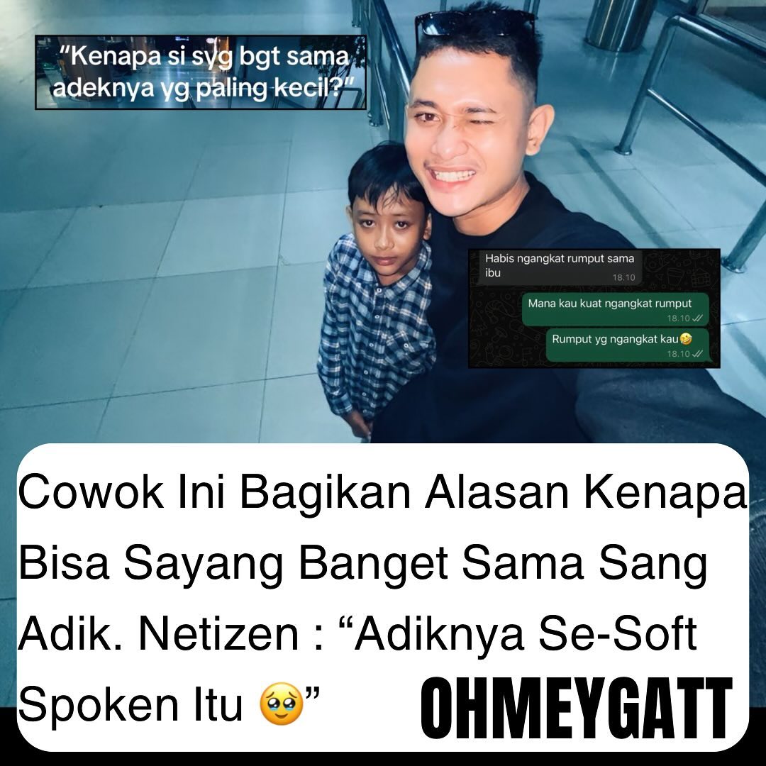 Knp sihh syg bgt sm adeknya yg pling kecil?

INI ANAK KECIL PINTER BANGETT🫵🤍