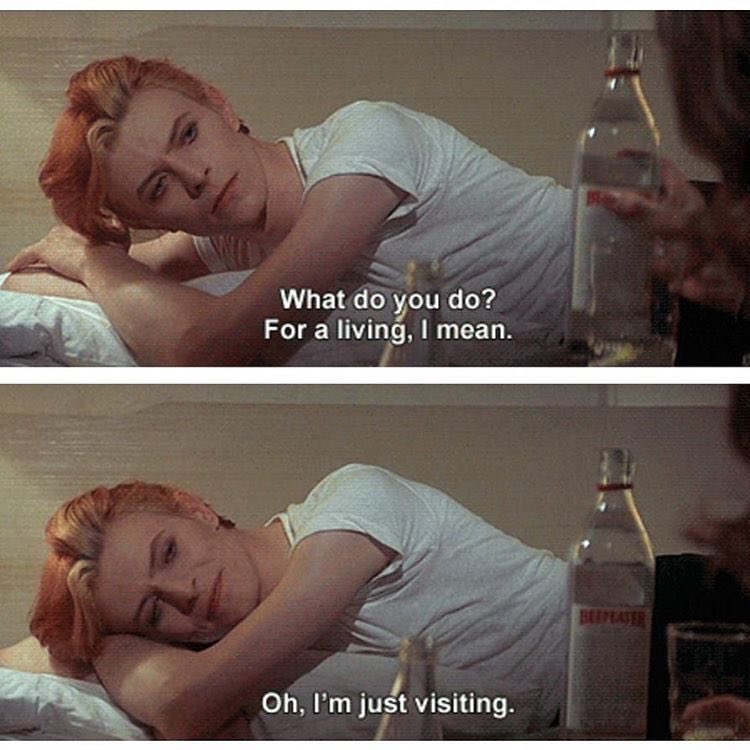 Nine years ago today David Bowie left this earth.

Safe travels Starman. ★