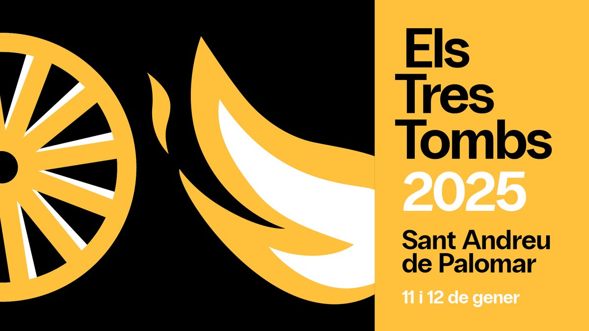 Fabra i Coats (@fabraicoats) on Twitter photo Els Tres Tombs de Sant Andreu de Palomar 2025
Cicle Festiu de Sant Antoni
📅11 i 12 de gener
🕛Consultar programa
📍Recinte <a href="/FabraiCoats/">Fabra i Coats</a>
👉ow.ly/V4VM50UCnn9
👍Preu gratuït
<a href="/CanFontanet/">CanFontanet</a> <a href="/BCN_SantAndreu/">BCN_SantAndreu</a> #TresTombs #carros #CicleFestiudeSant Antoni #ActivitatsSantAndreu Els Tres Tombs de Sant Andreu de Palomar 2025
Cicle Festiu de Sant Antoni
📅11 i 12 de gener
🕛Consultar programa
📍Recinte <a href="/FabraiCoats/">Fabra i Coats</a>
👉ow.ly/V4VM50UCnn9
👍Preu gratuït
<a href="/CanFontanet/">CanFontanet</a> <a href="/BCN_SantAndreu/">BCN_SantAndreu</a> #TresTombs #carros #CicleFestiudeSant Antoni #ActivitatsSantAndreu