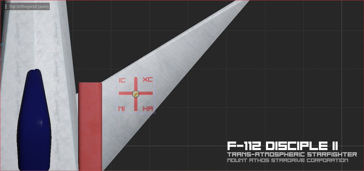StarfighterInt1's tweet photo. Promotional image of the player's ship
#basedjam #gamedev #redotengine https://t.co/CyzRBdReh0