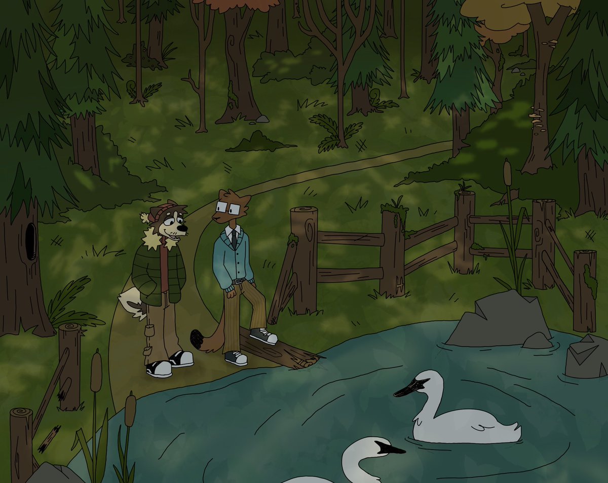 Trying out different brushes for Dead Cat Bounce. Prolly won’t go with this one but it was still fun :)