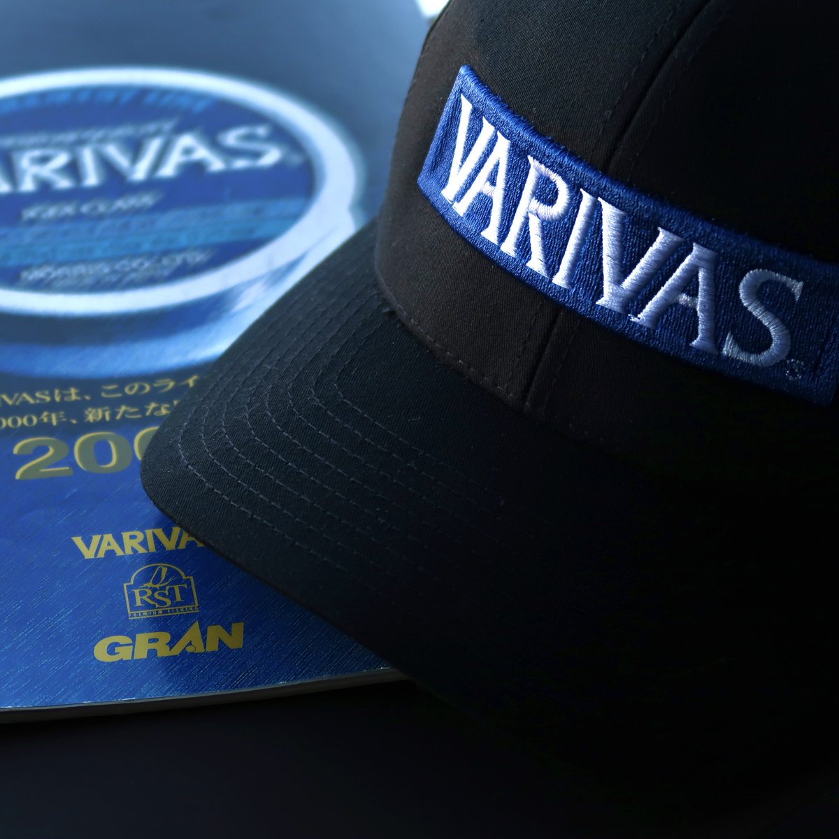 VARIVAS プレミアムボックスロゴキャップ　釣りフェス限定　2025 釣りフェス2025限定商品のご紹介！ 2025年1月17日(金)～19日(日)で行