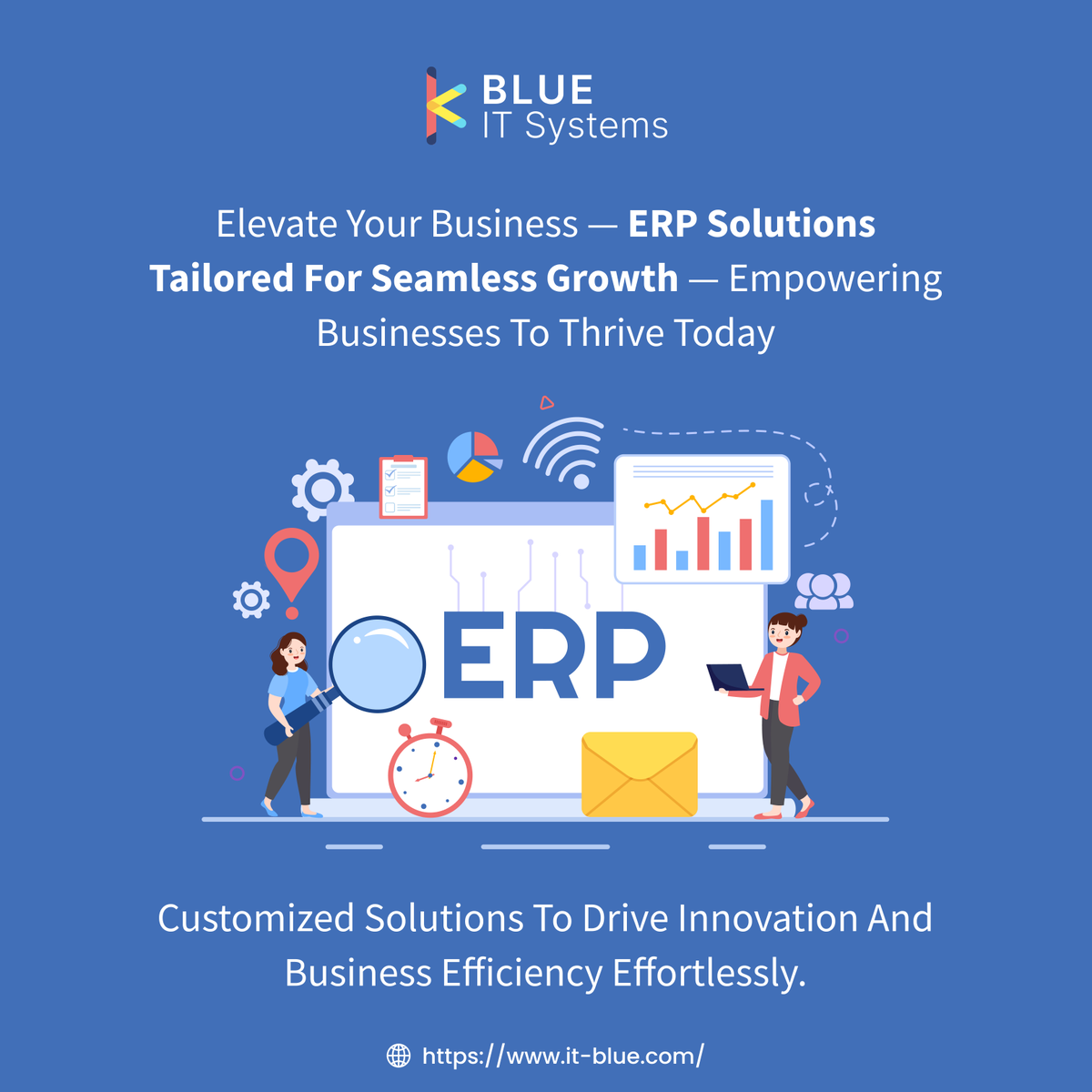 BlueITSystems's tweet photo. Experience innovation with Blue IT Systems. Our team specializes in developing scalable, custom solutions that seamlessly integrate into your business operations. We’re committed to driving efficiency, eliminating redundancies, and empowering your growth. https://t.co/DndILQxZDp