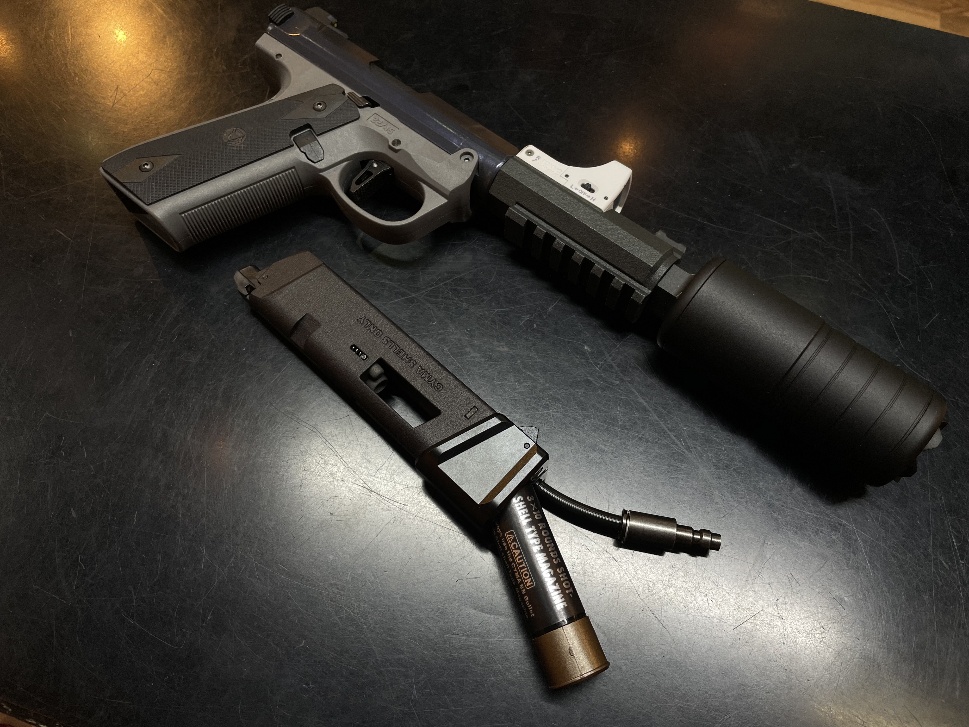 Glockグロック/AAP01用 HPAマガジンアダプター 外部ソースアダプター Glockグロック/AAP01用 HPAマガジンアダプター 外部ソース