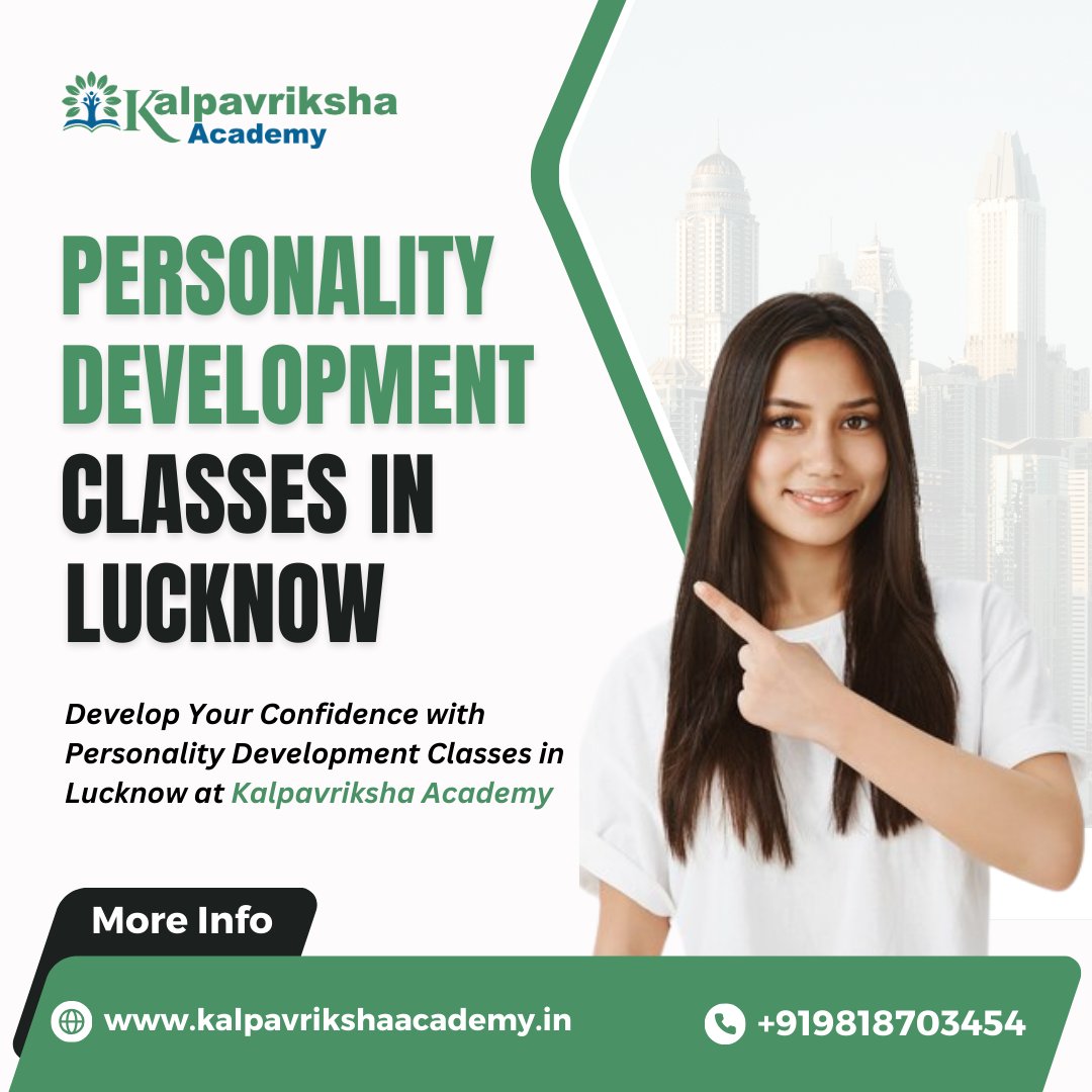 kalpavrikshaac's tweet image. Personal Personality Development Classes in Lucknow
Phone: +91 9818703454
Email: info@kalpavrikshaacademy.in

kalpavrikshaacademy.in/blog/personali…

#personalitydevelopmentclasses #lucknow #personalgrowth #kalpavrikshaacadmey
