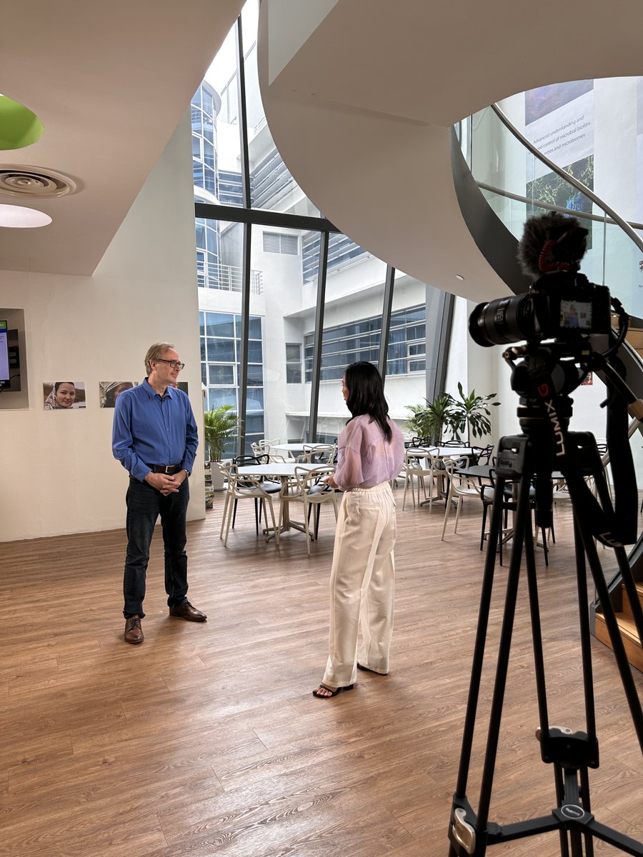 SCELSE_SG's tweet image. It’s a wrap! SCELSE’s story on GenomeAsia 100K is coming to CNBC Tech: The Edge in March 2025. Catch Prof Schuster & Prof Kim to find out why this project is key to precision medicine’s future.
#GenomeAsia100K #PrecisionMedicine #SCELSE #Innovation #Genomics