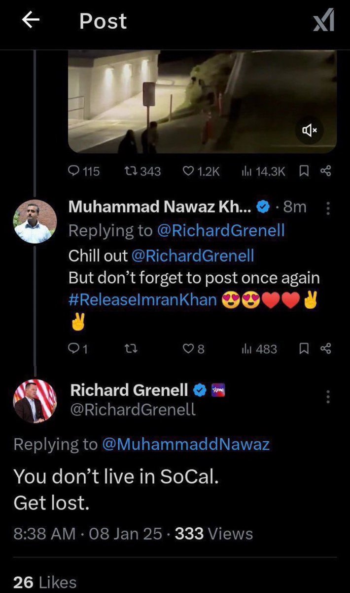 INSTANewsTv7's tweet image. ریچرڈ گرینل کی جانب سے یوتھیوں کو #GetLost کا پیغام 🤣🤣🤣