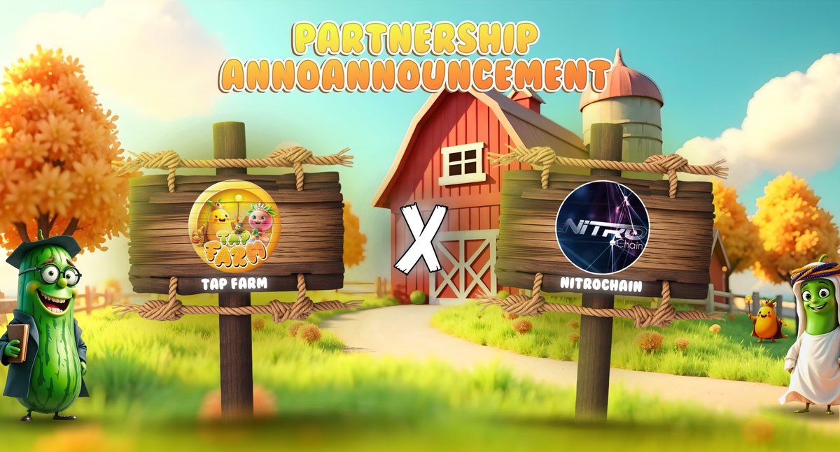 Tap Farm Official (@tapfarmofficial) on Twitter photo 🚀 We’re excited to declare our partnership with <a href="/NitrochainApp/">NitroChain</a>! 🌍✨ Together, we’re boarding on an exciting new chapter, bringing bold ideas to life and pushing the limits of invention. This alliance unlocks incredible chances and sets the stage for new results, concrete the 🚀 We’re excited to declare our partnership with <a href="/NitrochainApp/">NitroChain</a>! 🌍✨ Together, we’re boarding on an exciting new chapter, bringing bold ideas to life and pushing the limits of invention. This alliance unlocks incredible chances and sets the stage for new results, concrete the