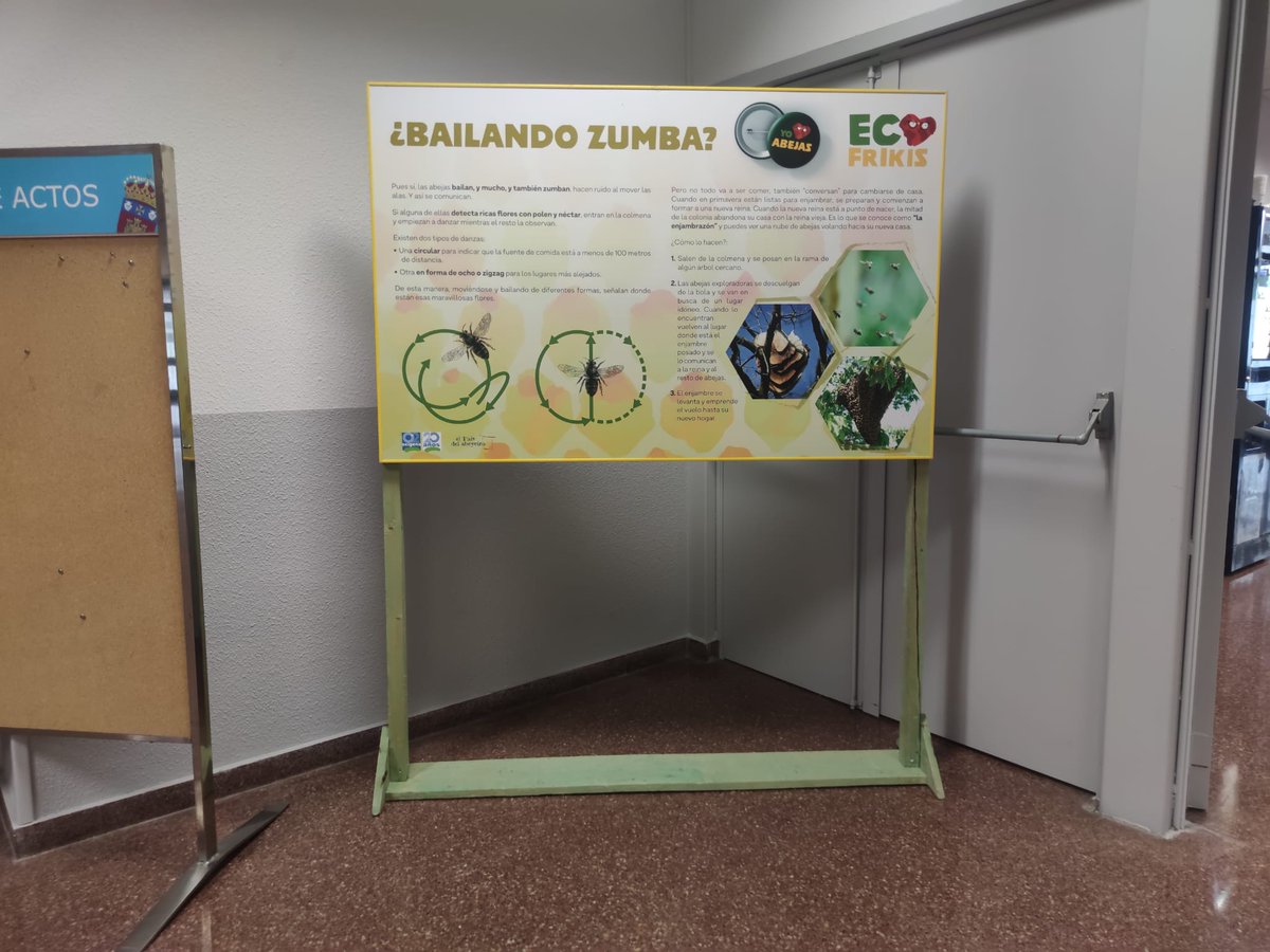 Fundación Oxígeno (@fundaciono2) on Twitter photo #Burgos
La exposición de "1000 y 1 Abejas, esenciales para la vida" estará el mes de enero disponible en la Facultad de Educación para sensibilizar sobre la importancia de los polinizadores para el ser humano.
<a href="/UbuVerde/">UBUverde</a> <a href="/KingspanES/">Kingspan España</a> <a href="/mitecogob/">Transición Ecológica y Reto Demográfico</a> <a href="/DipBurgos/">Diputación de Burgos</a> #Burgos
La exposición de "1000 y 1 Abejas, esenciales para la vida" estará el mes de enero disponible en la Facultad de Educación para sensibilizar sobre la importancia de los polinizadores para el ser humano.
<a href="/UbuVerde/">UBUverde</a> <a href="/KingspanES/">Kingspan España</a> <a href="/mitecogob/">Transición Ecológica y Reto Demográfico</a> <a href="/DipBurgos/">Diputación de Burgos</a>