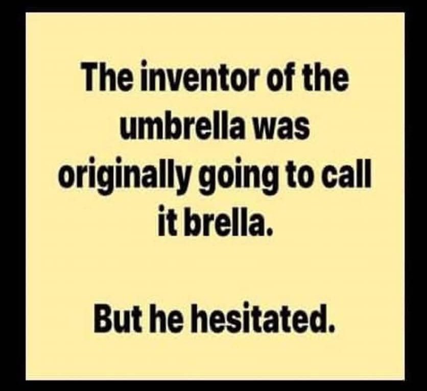 Neilfan12's tweet image. ☂️ #Umbrella #Inventor #Hesitated ☂️