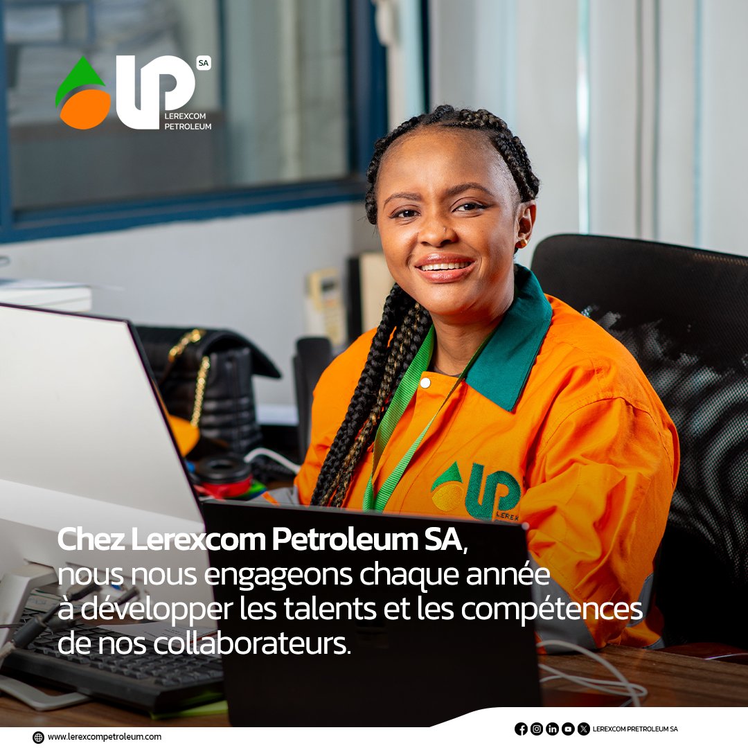 Chez Lerexcom Petroleum SA, nous nous engageons chaque année à développer les talents et les compétences de nos collaborateurs.
#Lerexcompetroleumsa #Service #Qualité #Réseaux #qualité #hydrocarbures