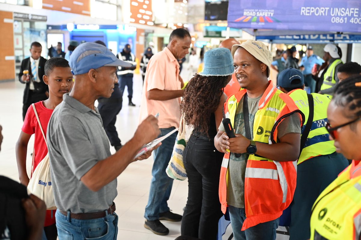 MetrorailWC's tweet image. Ensuring safer stations with PRASA,Let's keep the Cape Town train experience safe for all! #TrainSafety #CollaborativeEffort #PRASA
@PRASA_Group
