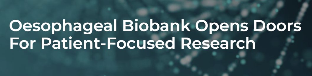Oesophageal Cancer Fund (@oesophagealcf) on Twitter photo Proud to see our €2.3m cancer research investment into biobanking from the <a href="/OesophagealCF/">Oesophageal Cancer Fund</a> now paying dividends. Great article with Professor <a href="/JacinthaOS/">Jacintha O’Sullivan</a>, <a href="/PrecisionOncIre/">Precision Oncology Ireland</a> & OCF CEO <a href="/CarmelDoyle1/">Carmel Doyle</a> - precisiononcology.ie/research/impac…
#OCFbyYourSide #barrettsoesphagus #cancerresearch Proud to see our €2.3m cancer research investment into biobanking from the <a href="/OesophagealCF/">Oesophageal Cancer Fund</a> now paying dividends. Great article with Professor <a href="/JacinthaOS/">Jacintha O’Sullivan</a>, <a href="/PrecisionOncIre/">Precision Oncology Ireland</a> & OCF CEO <a href="/CarmelDoyle1/">Carmel Doyle</a> - precisiononcology.ie/research/impac…
#OCFbyYourSide #barrettsoesphagus #cancerresearch