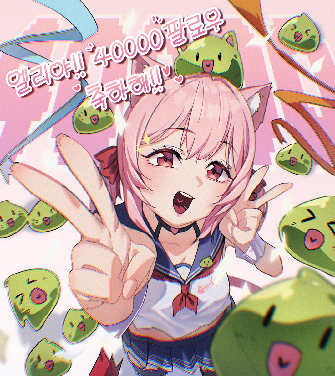 #Ellie_art 🎉 4만팔 축하합니다 !! 🎉