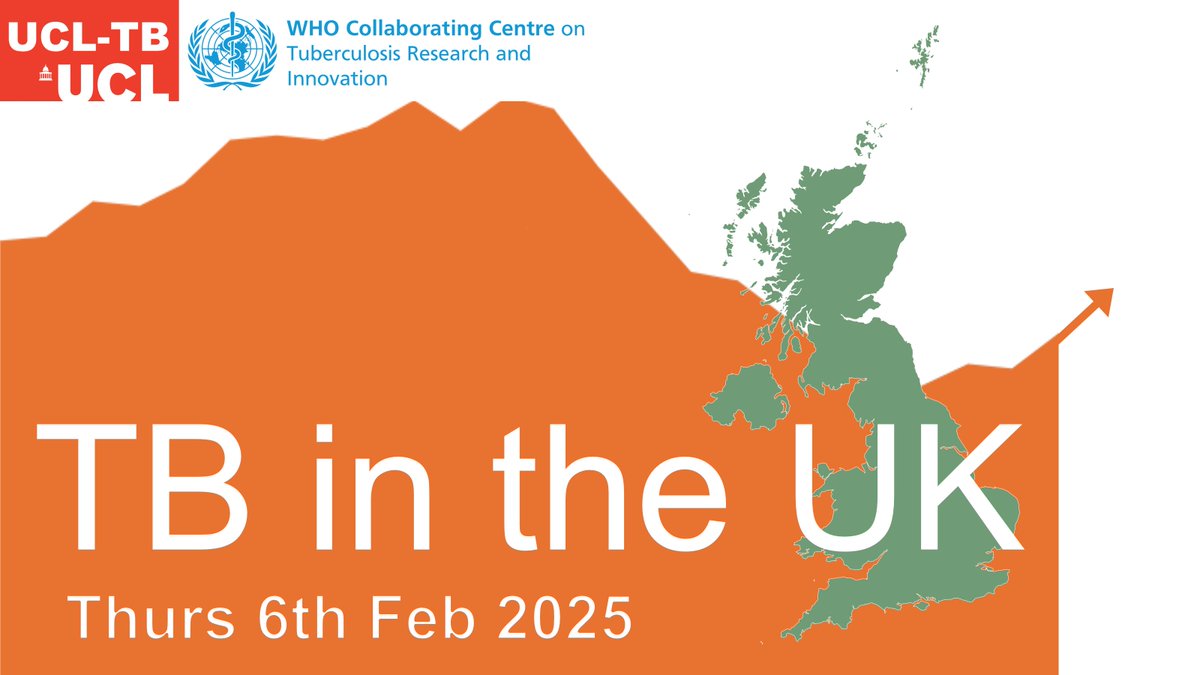 UCL-TB (@ucltb) on Twitter photo After falling for 10 years, TB incidence in the UK is on the rise. Join our free webinar on 'TB in the UK' to discuss why this is happening, and how we can best respond. Thurs 6th Feb, 3-5pm ucl.ac.uk/tb/tb-uk-webin… <a href="/UCLInfectImm/">UCL Division of Infection & Immunity</a> <a href="/ProfIAbubakar/">Ibrahim Abubakar</a> <a href="/UCLGlobalHealth/">UCL Global Health</a> <a href="/LSHTM_TB/">LSHTM TB Centre</a> After falling for 10 years, TB incidence in the UK is on the rise. Join our free webinar on 'TB in the UK' to discuss why this is happening, and how we can best respond. Thurs 6th Feb, 3-5pm ucl.ac.uk/tb/tb-uk-webin… <a href="/UCLInfectImm/">UCL Division of Infection & Immunity</a> <a href="/ProfIAbubakar/">Ibrahim Abubakar</a> <a href="/UCLGlobalHealth/">UCL Global Health</a> <a href="/LSHTM_TB/">LSHTM TB Centre</a>