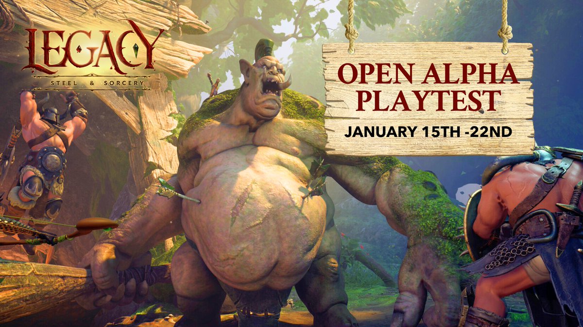 notostudios's tweet image. ⚔️ The 5th and FINAL Open Alpha Playtest Begins Wednesday, January 15th!

This FINAL open playtest is your chance to explore new features, test balance updates, and give feedback to help us craft the ultimate PvPvE experience.

Take heed, and sharpen your axes to prepare!

🔗