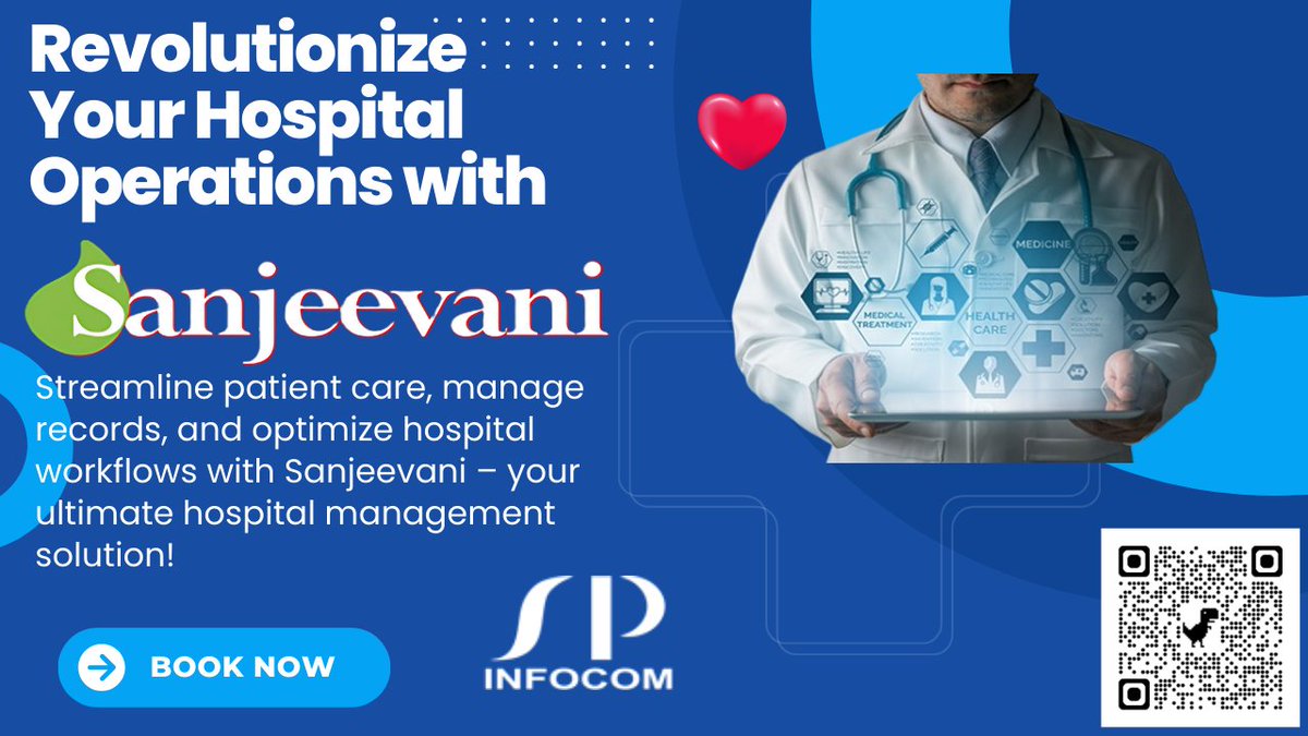 spinfocom's tweet image. 🔬 Streamline Your Pathology Operations with Sanjeevani by SP Infocom!
Empower your lab with accuracy, speed, and innovation. Start your digital transformation today!

📞 Contact us now to know more!
#PathologySoftware #Sanjeevani #SPInfocom #DigitalHealthcare