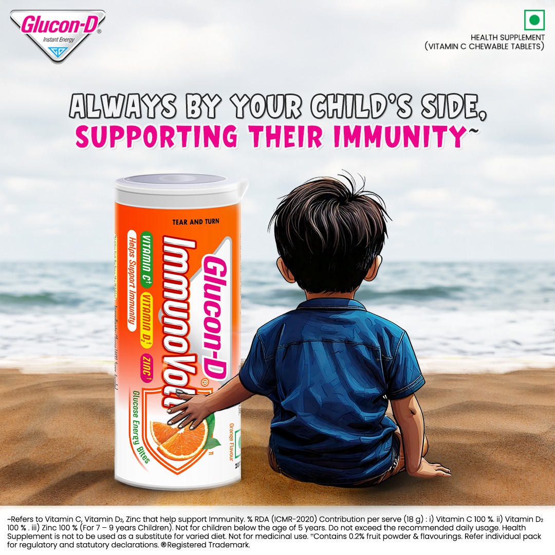 GluconDIndia's tweet image. Your kid’s immunity 🤝 ImmunoVolt’s support #Immunovolt #ImmunityBooster #StrongerImmunity #Flavours #Orange #Strawberry #KacchaMangovvv