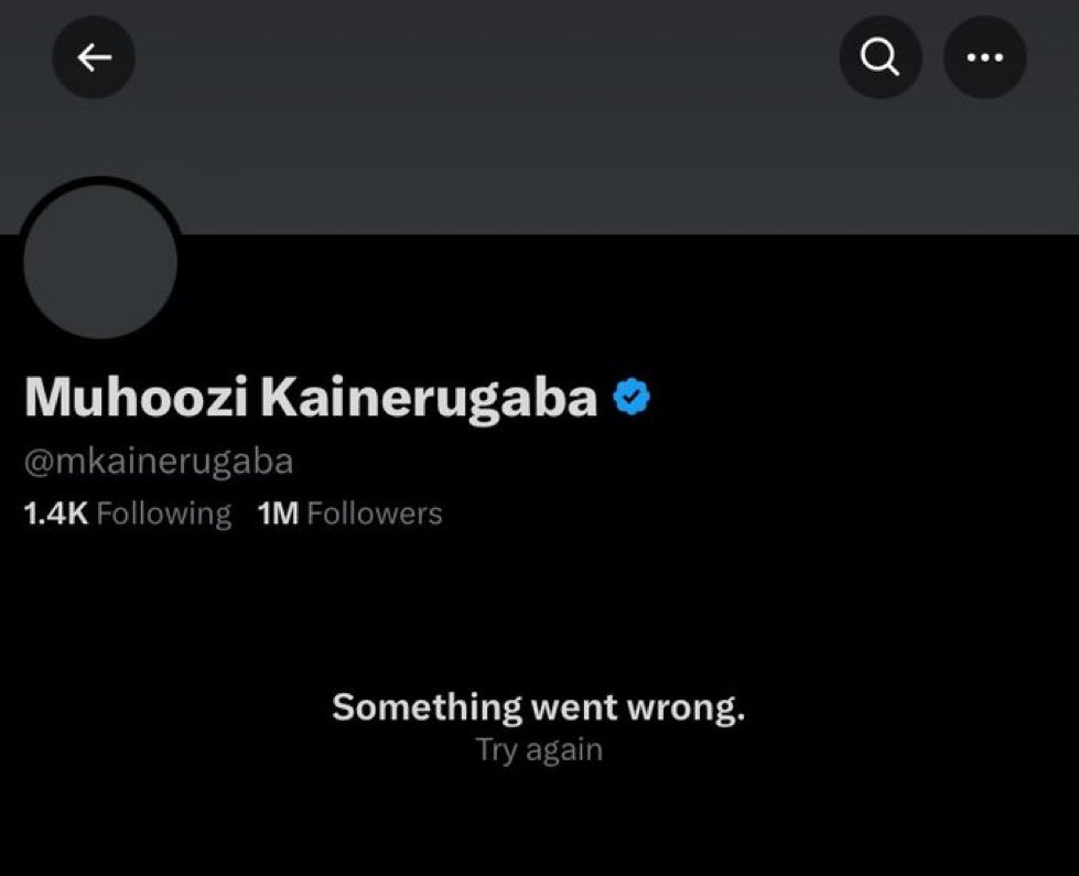 DP_Tv1's tweet photo. General Muhoozi Kainerugaba closes his Twitter account (1M followers) “To focus on the army.”
#DpTv https://t.co/0kivCEJvmI
