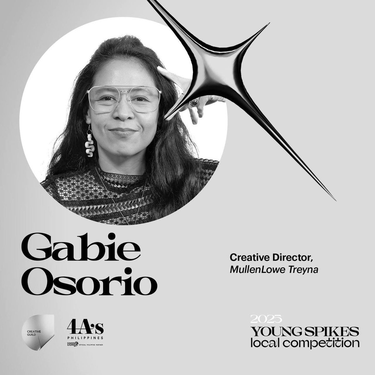 Young Spikes season is here, and Juror Gabie Osorio is as sharp as they come! 🗡️ Bring your A-game or have your bubble burst!