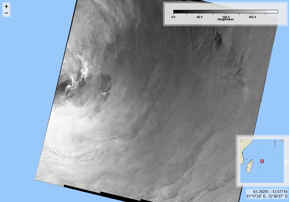 CYMS Cyclone Monitoring Service by Sentinel-1 (@cyms_s1) on Twitter photo Severe Tropical Storm #Dikeledi North-East of Madagascar on 2025/01/10, 01:36 UTC, for #2025SHOC from <a href="/CopernicusEU/">Copernicus EU</a> #Sentinel1 A. Max sustained wind velocities (left) close to 34 m/s, derived from SAR sea surface roughness (right). Severe Tropical Storm #Dikeledi North-East of Madagascar on 2025/01/10, 01:36 UTC, for #2025SHOC from <a href="/CopernicusEU/">Copernicus EU</a> #Sentinel1 A. Max sustained wind velocities (left) close to 34 m/s, derived from SAR sea surface roughness (right).