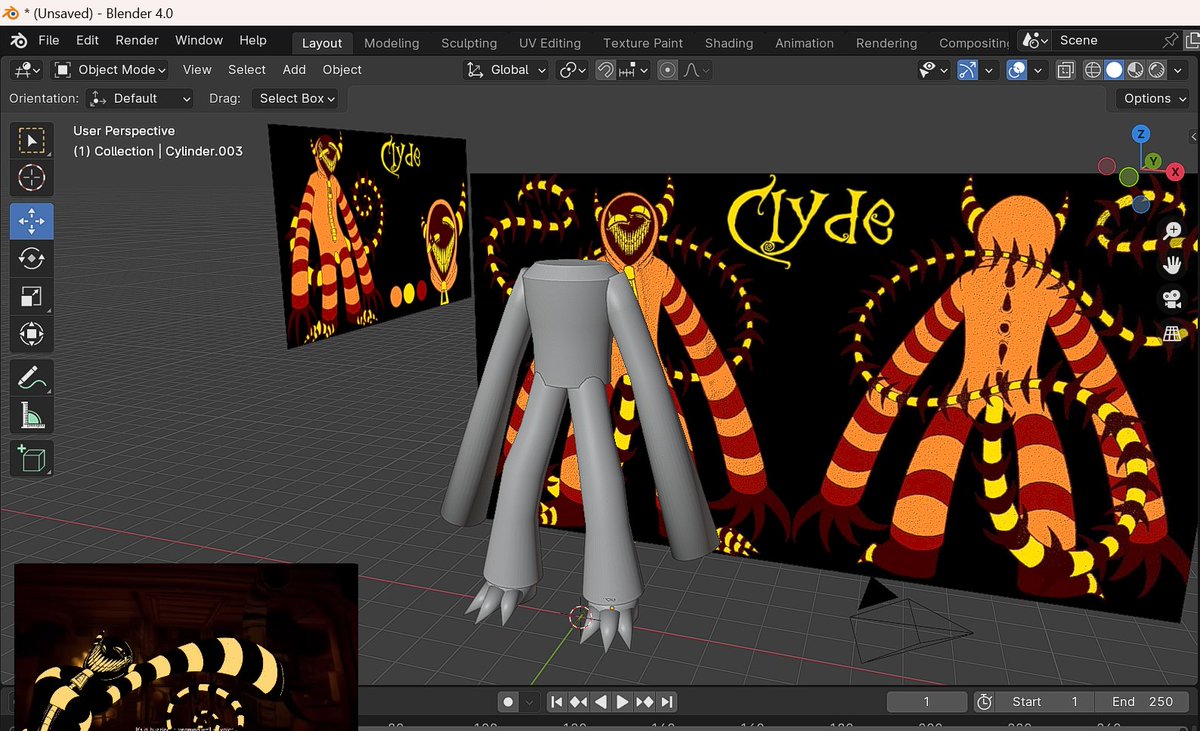 Ari05VR's tweet photo. Working on a new project!! #fanmodel #blender #pastra #pastraart https://t.co/Lv0mfr0weh