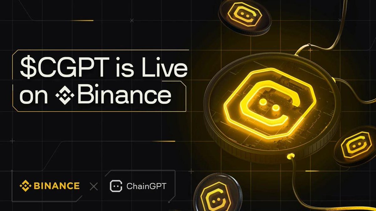 Ожидание окончено! 🚀  

Теперь вы можете торговать $CGPT в парах с USDT и USDC на Binance Spot. 🎉  

$CGPT/USDT ➡️ binance.com/trade/CGPT_USDT  
$CGPT/USDC ➡️ binance.com/trade/CGPT_USDC  

Оставайтесь с нами для новых крутых обновлений! 🗞