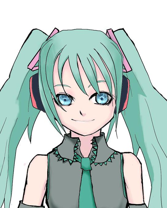 #過去絵と現在絵を比較してみようキャンペーン ①2008年の初音ミク ②2014年の初音ミク ③2019年の初音ミク ④2024年の初音ミク