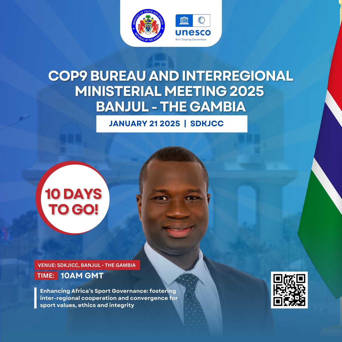 Countdown to COP9: Only 10 Days Left to Shape Africa's Sports Future!