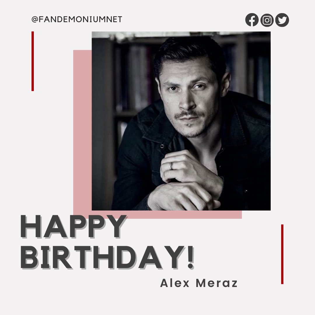 Join us in wishing a Happy Birthday to Alex Meraz! May all your wishes come true. #alexmeraz  #twilightsaga #thewalkingdead #landman #animalkingdom