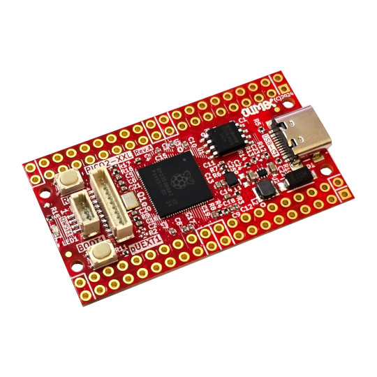 Olimex's tweet image. PICO2-XXL open source hardware board with RP2350B and exposed all 48 GPIO is now available for ordering olimex.wordpress.com/2025/01/10/pic… #pico2 #raspberrypi #micropython #arduino