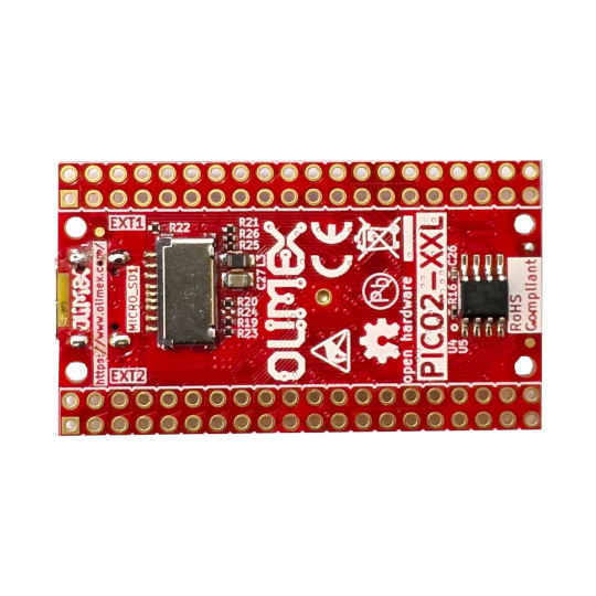 Olimex's tweet image. PICO2-XXL open source hardware board with RP2350B and exposed all 48 GPIO is now available for ordering olimex.wordpress.com/2025/01/10/pic… #pico2 #raspberrypi #micropython #arduino