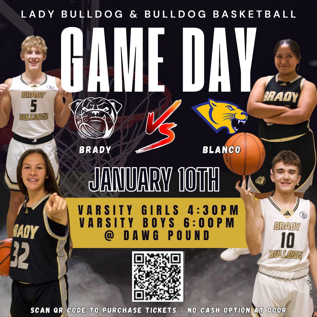 Varsity ONLY games will be held right here at the Dawg Pound. 🐾

Come out and show your support as girls continue District play and boys are starting district play. Let’s pack the stands and cheer loud for our teams!🖤💛 <a href="/coachv32/">C.J. Villegas</a> <a href="/cdockery8130/">Candice</a>