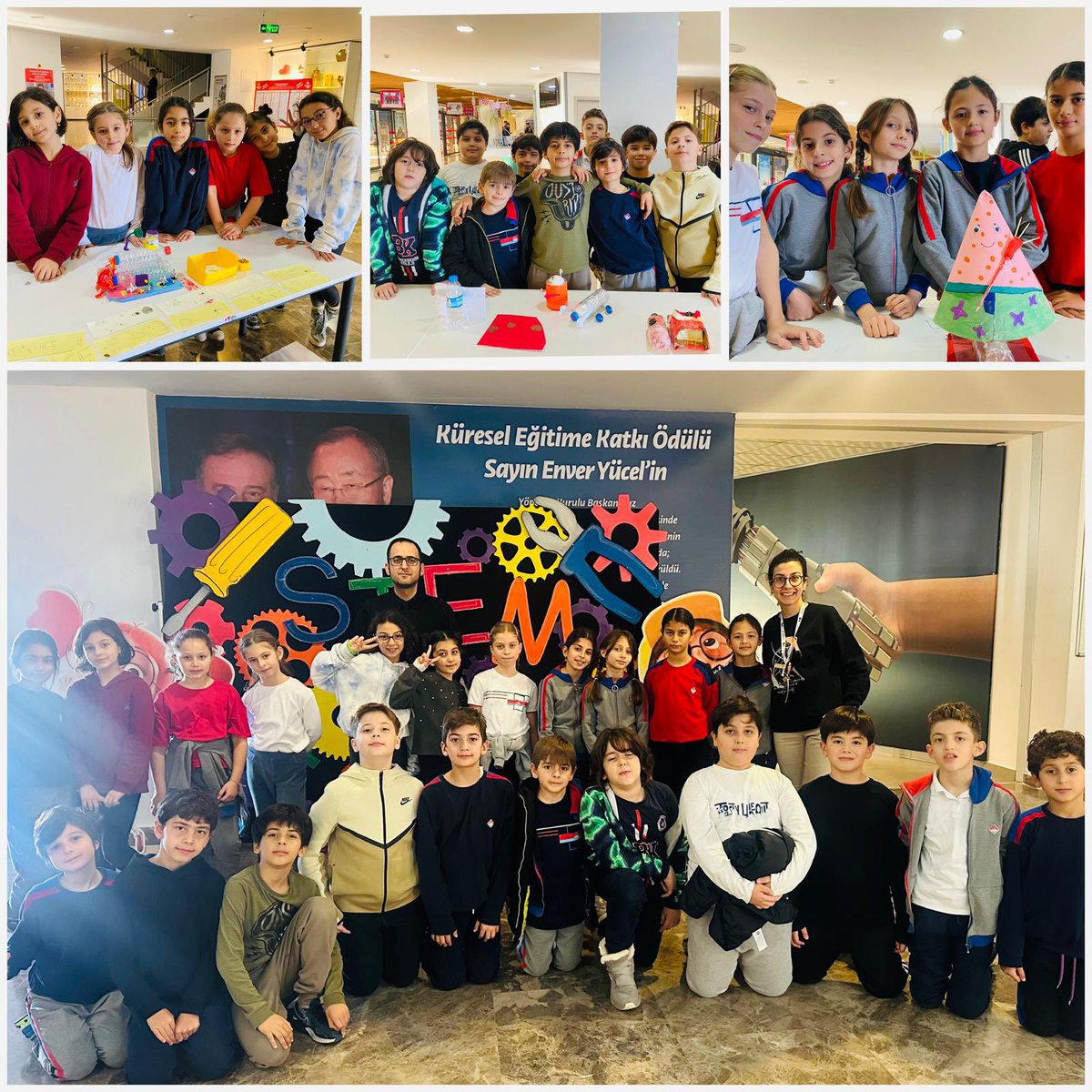 bhcshr_samlise's tweet image. 3. Ve 4. öğrencilerimiz STEM projelerini “Stem Junior Fuarında”sundurlar #STEMjunior #STEMgelecektir #STEMJuniorFair @goksen_akyol_bk @elifndincsahin @bk.cansubildirici