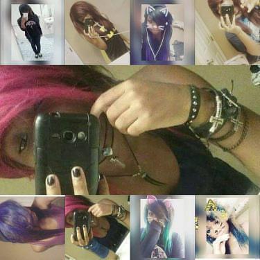 EmaineOfficial's tweet photo. @tamagotchivein She's not emo And I say this because I went through an EMO  Scene and Goth phase had to pull out the old photos for this one 🤣😭 https://t.co/SNL2BzrhuL