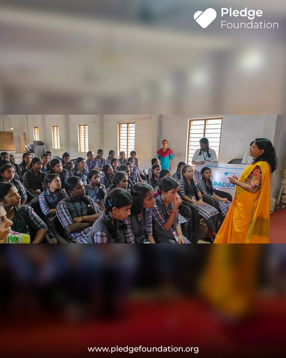 PledgeFoundatio's tweet image. 1 year of Project Padbank at Kodumon Govt High School, Kerala!
We’ve provided free pads and conducted awareness sessions on menstrual health and hygiene, empowering girls to lead healthier, confident lives. 💪✨
#ProjectPadbank #MenstrualHealth #Awareness #PledgeFoundation