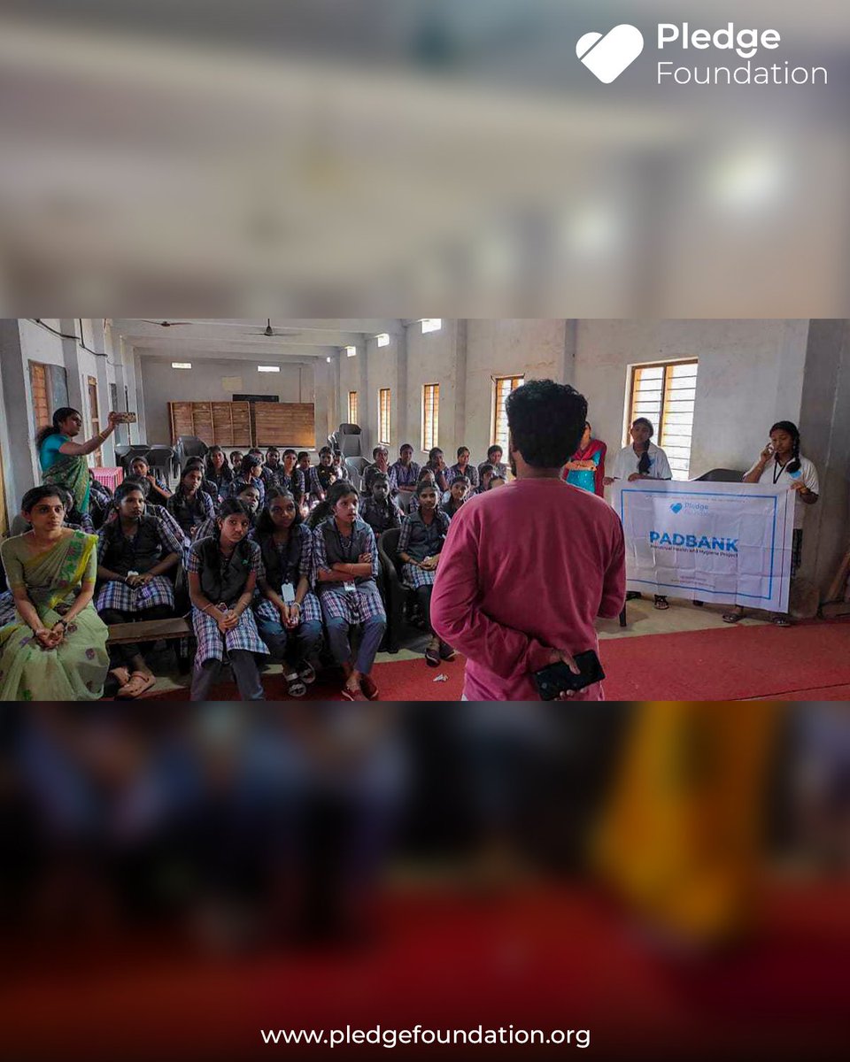PledgeFoundatio's tweet image. 1 year of Project Padbank at Kodumon Govt High School, Kerala!
We’ve provided free pads and conducted awareness sessions on menstrual health and hygiene, empowering girls to lead healthier, confident lives. 💪✨
#ProjectPadbank #MenstrualHealth #Awareness #PledgeFoundation