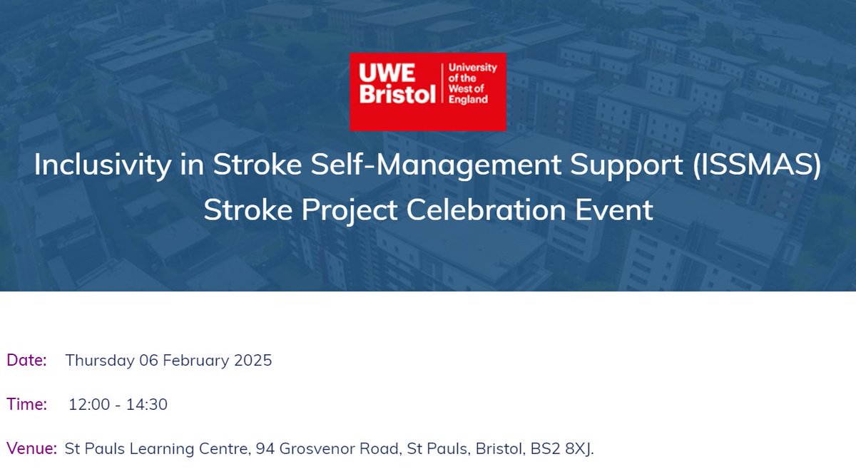 Join us for a screening of 2 short films about Black People's experiences of stroke. Hear about people's journeys, what helped, and how healthcare professionals can best offer support. This work has been co-produced with Black people living with stroke. 

gck.fm/tnblw