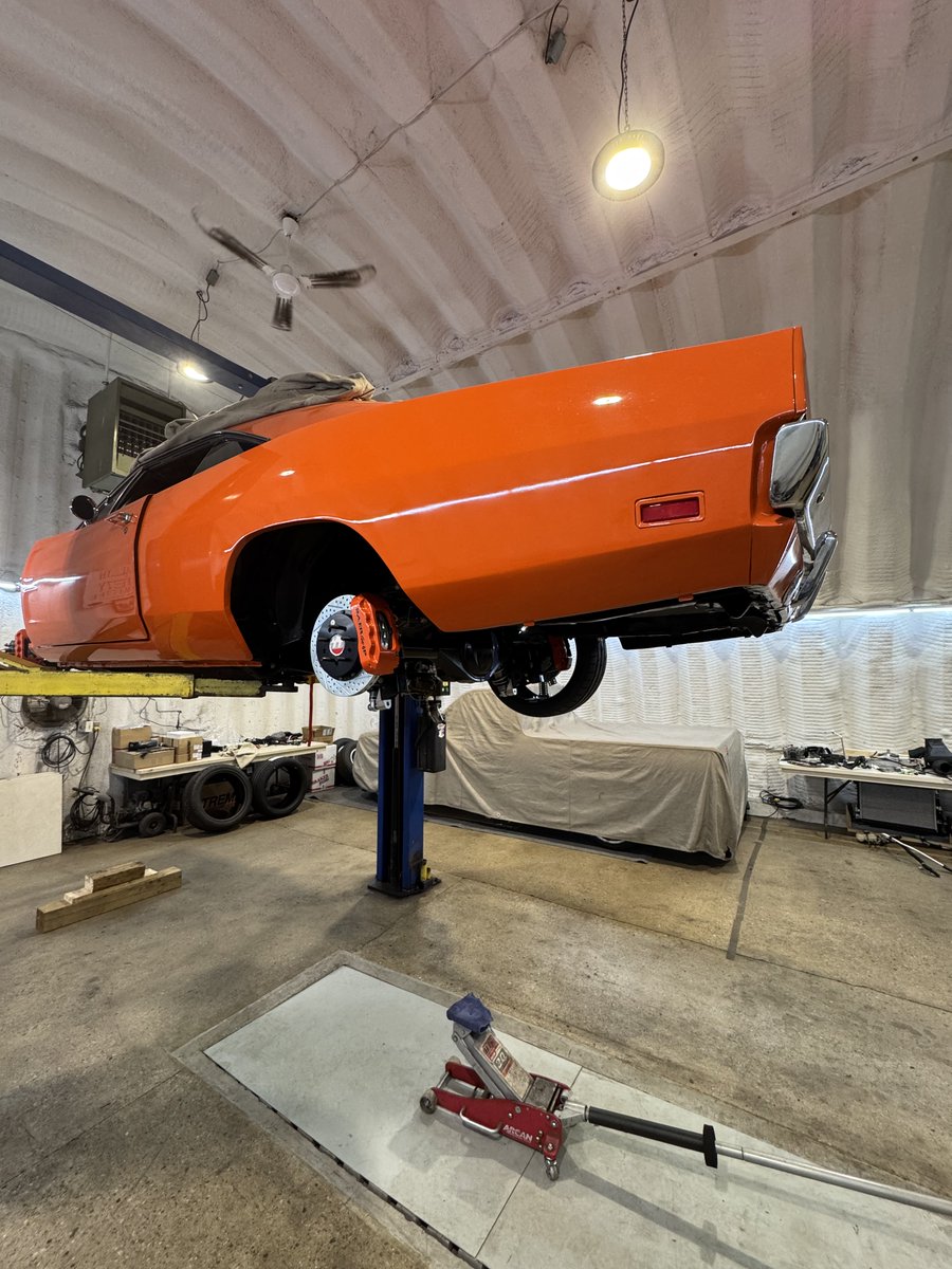 Check out the progress one of our customers is making on his 1969 Charger build, featuring a 6-speed manual Hellcat driveline supplied by us!