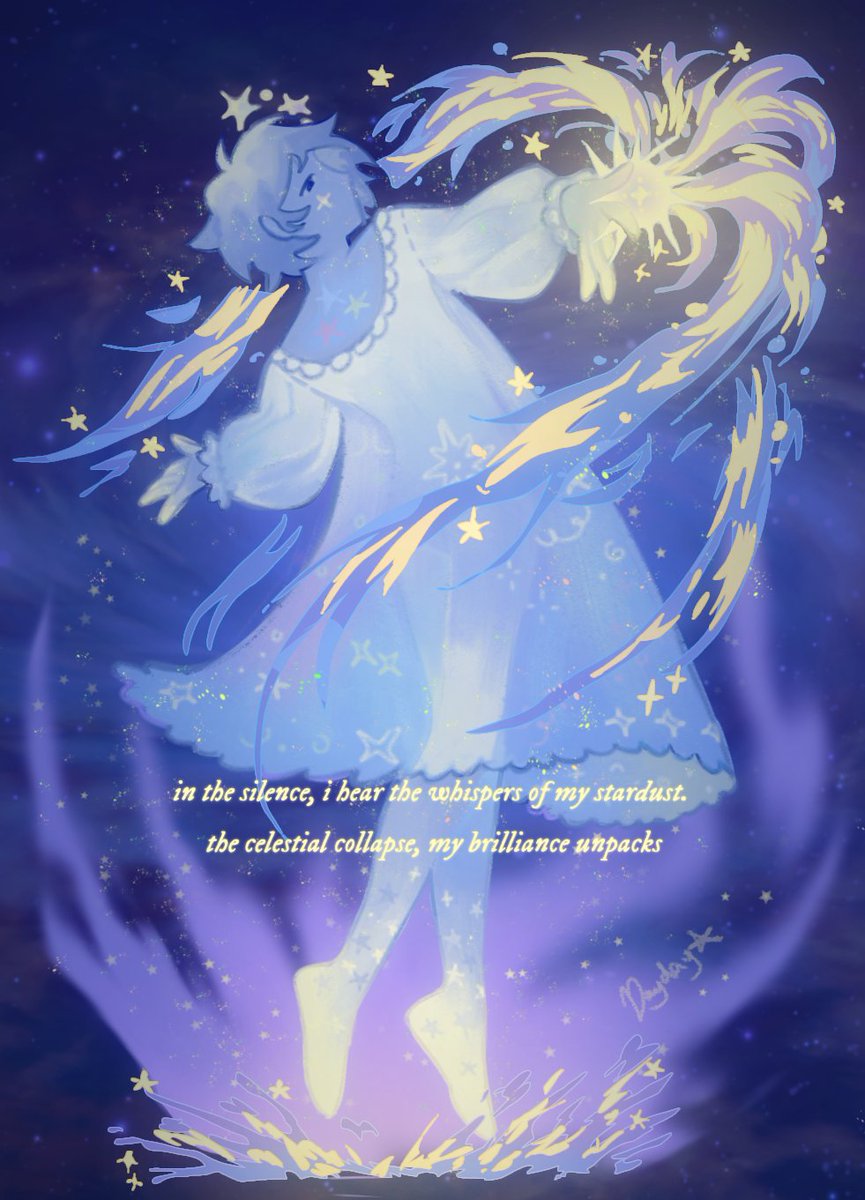 daynestvrry's tweet photo. The Starchild 🌟 #illustration #ocart https://t.co/m9CKxcDltu